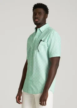 Short Sleeve Shirt for Tall Men