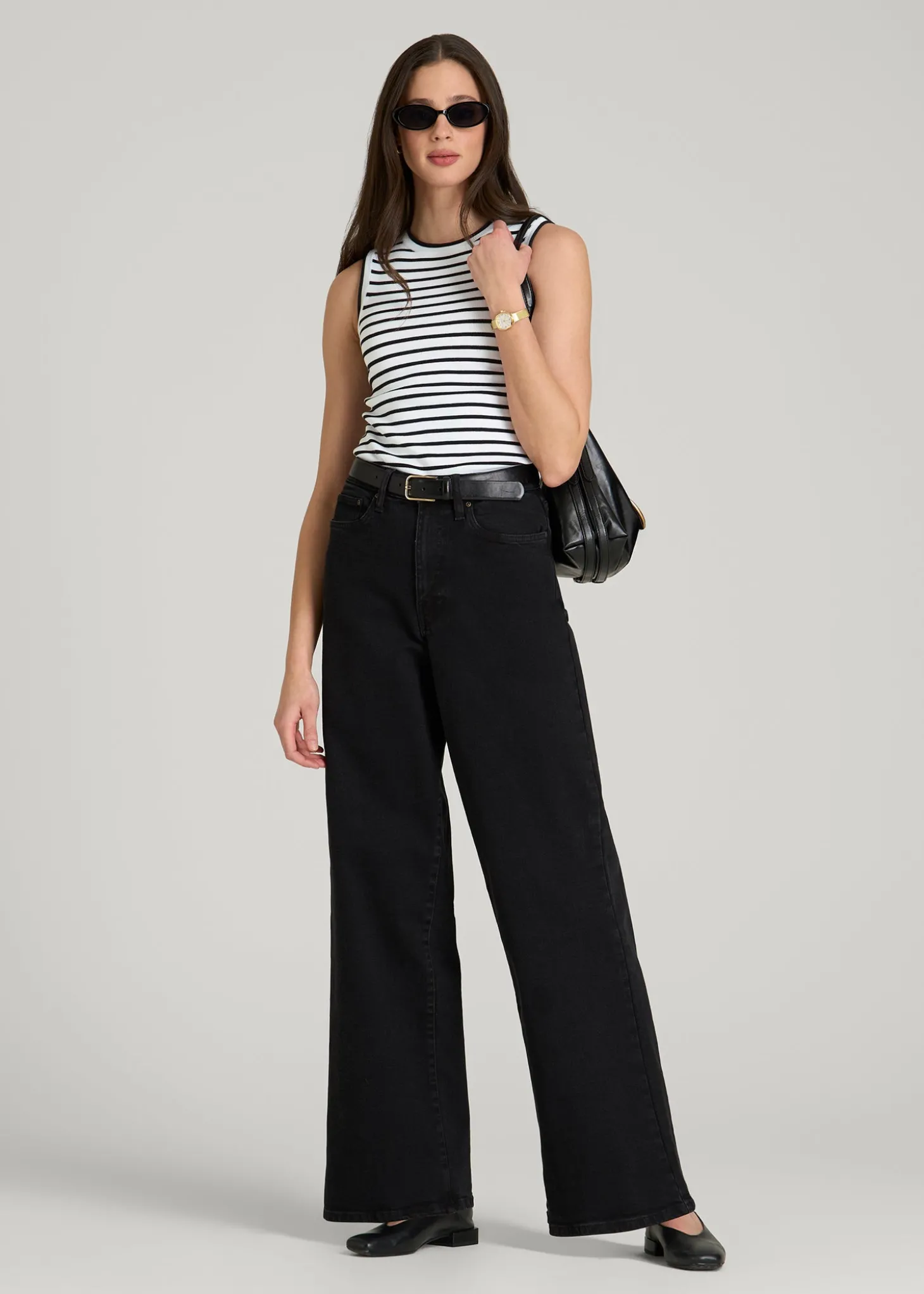 Sleeveless Knit Top for Tall Women