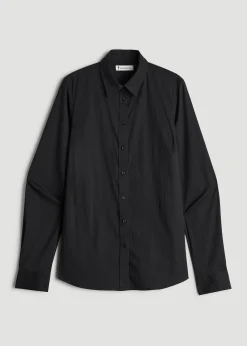 Slim Fit Button Up Shirt for Tall Women