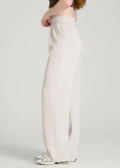 Soft Motion Pleated Wide Leg Pant for Tall Women
