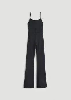 Spaghetti Strap Flare Jumpsuit for Tall Women