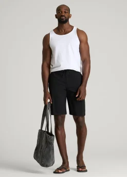 Stretch Board Shorts for Tall Men