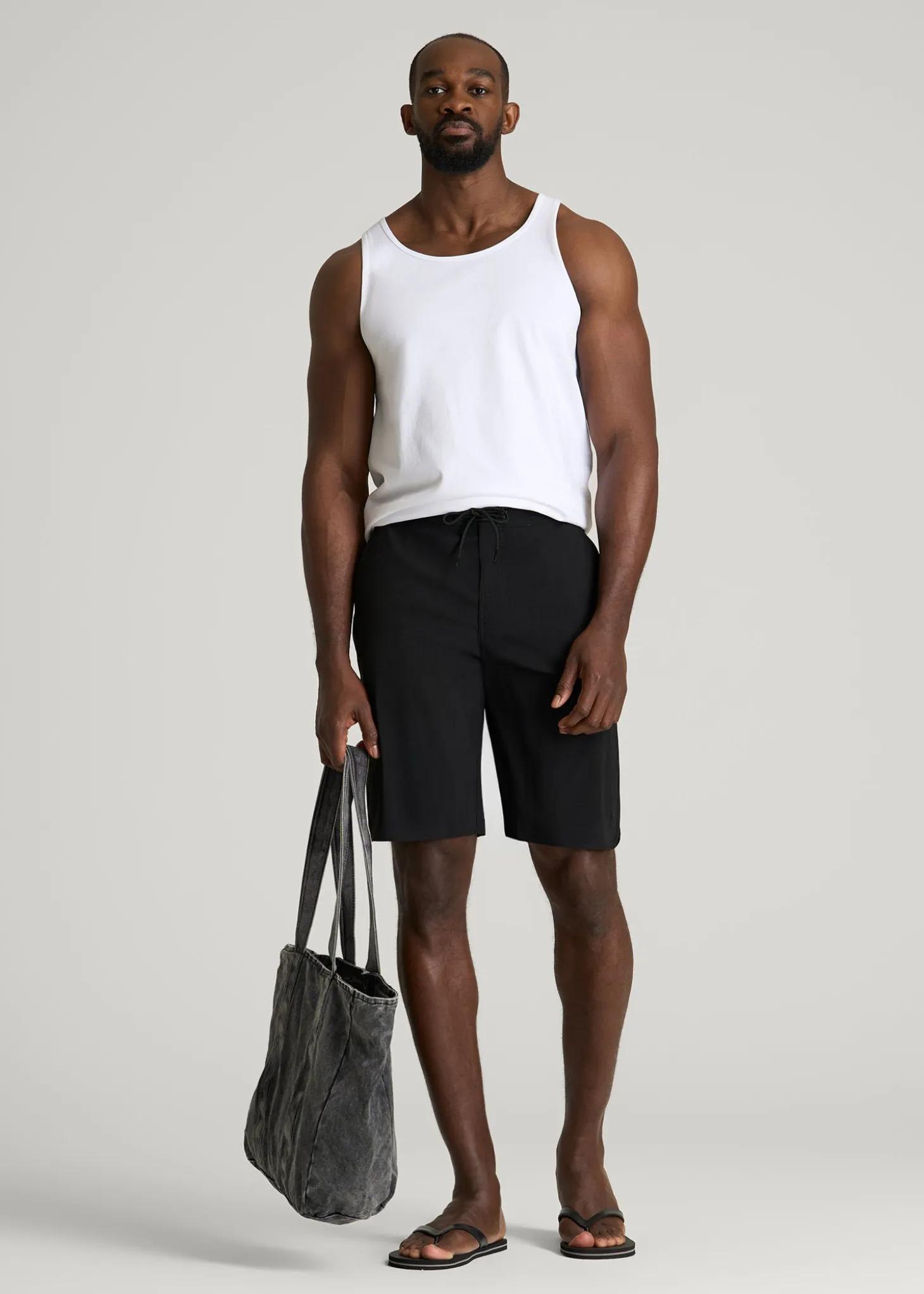 Stretch Board Shorts for Tall Men
