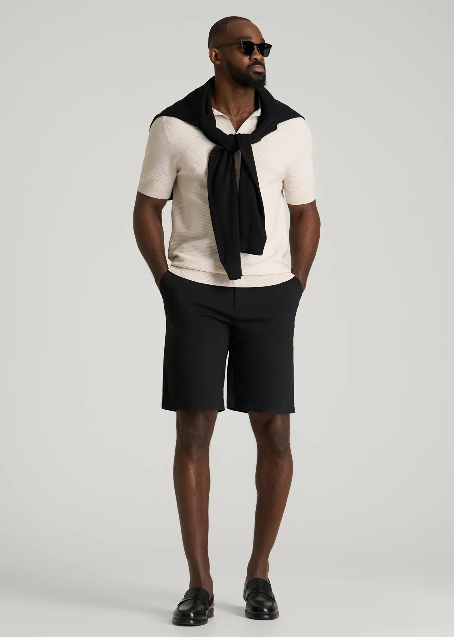 Stretch Commuter Chino Short for Tall Men