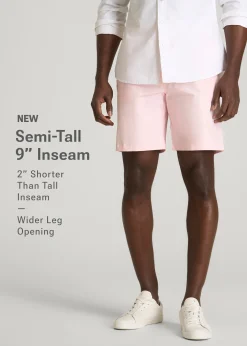 Stretch Commuter Chino Short for Tall Men