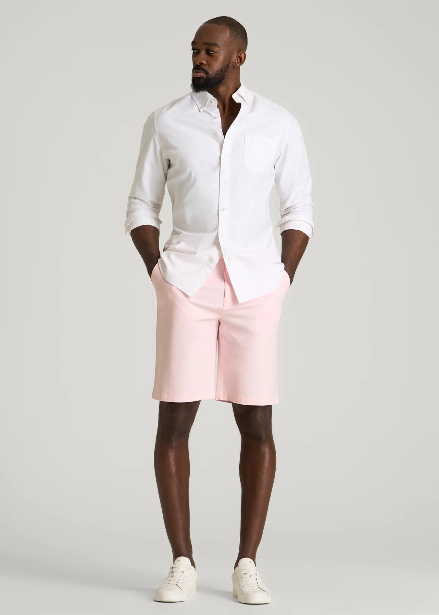 Stretch Commuter Chino Short for Tall Men