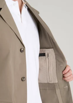 Stretch Commuter Chino Sport Coat for Tall Men