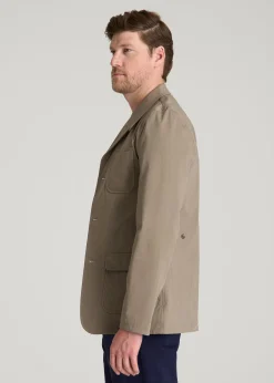 Stretch Commuter Chino Sport Coat for Tall Men