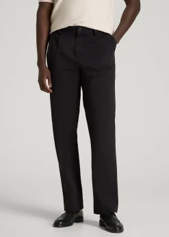 Stretch Commuter Pleated Chino for Tall Men