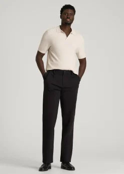 Stretch Commuter Pleated Chino for Tall Men