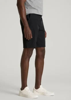 Stretch Hybrid Shorts for Tall Men