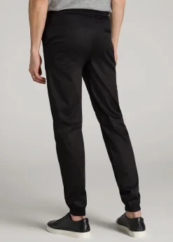 Stretch Twill Jogger Pants for Tall Men