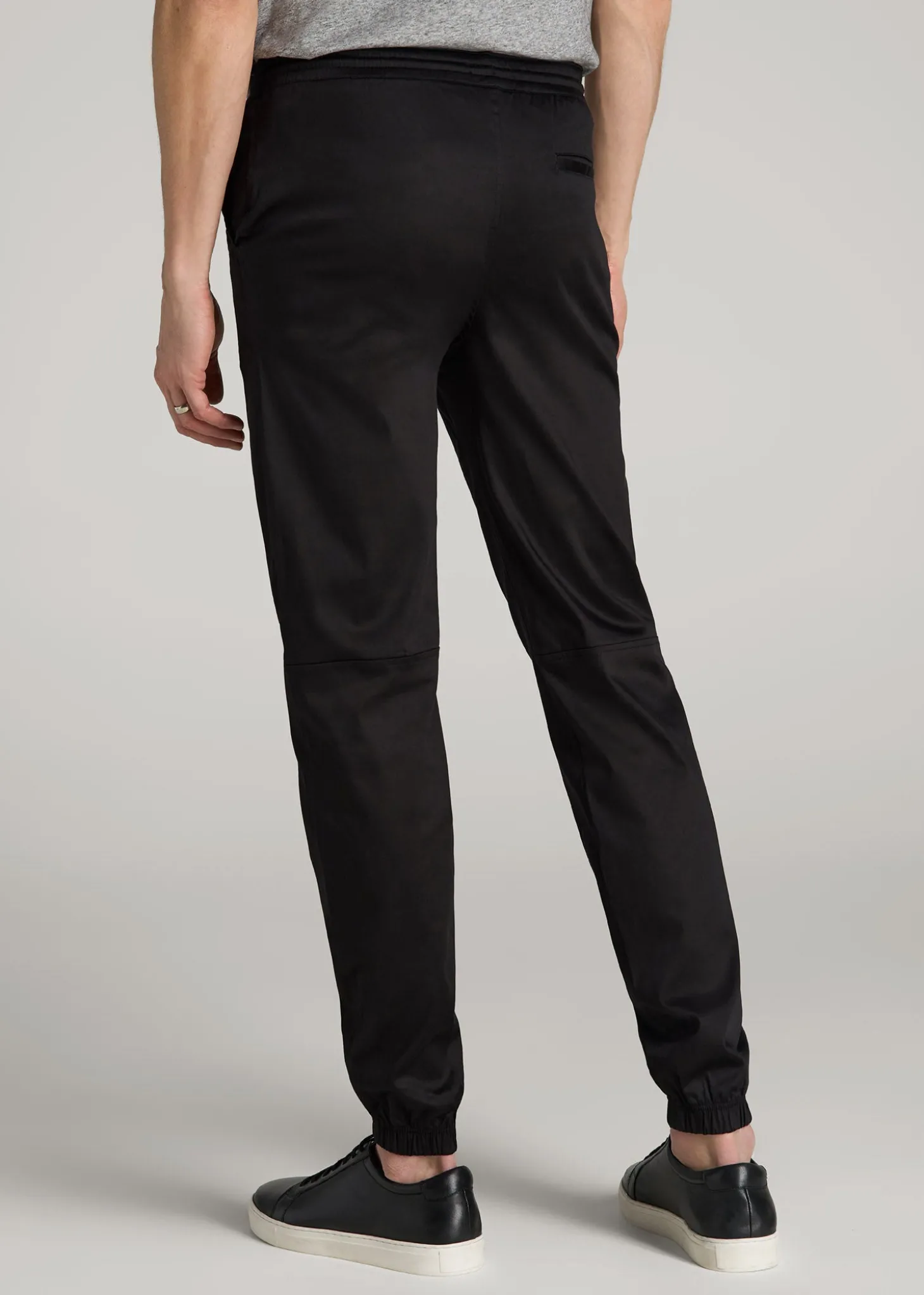 Stretch Twill Jogger Pants for Tall Men