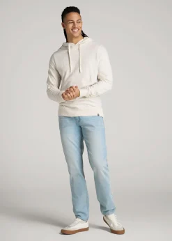 Sunwashed Slub Pullover Hoodie for Tall Men
