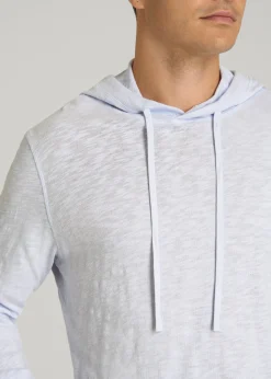 Sunwashed Slub Pullover Hoodie for Tall Men