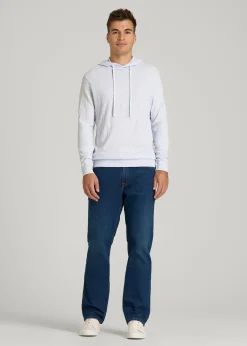 Sunwashed Slub Pullover Hoodie for Tall Men