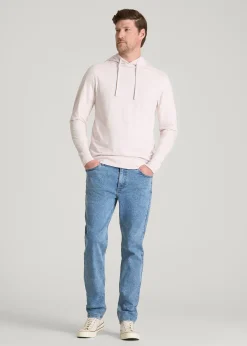 Sunwashed Slub Pullover Hoodie for Tall Men