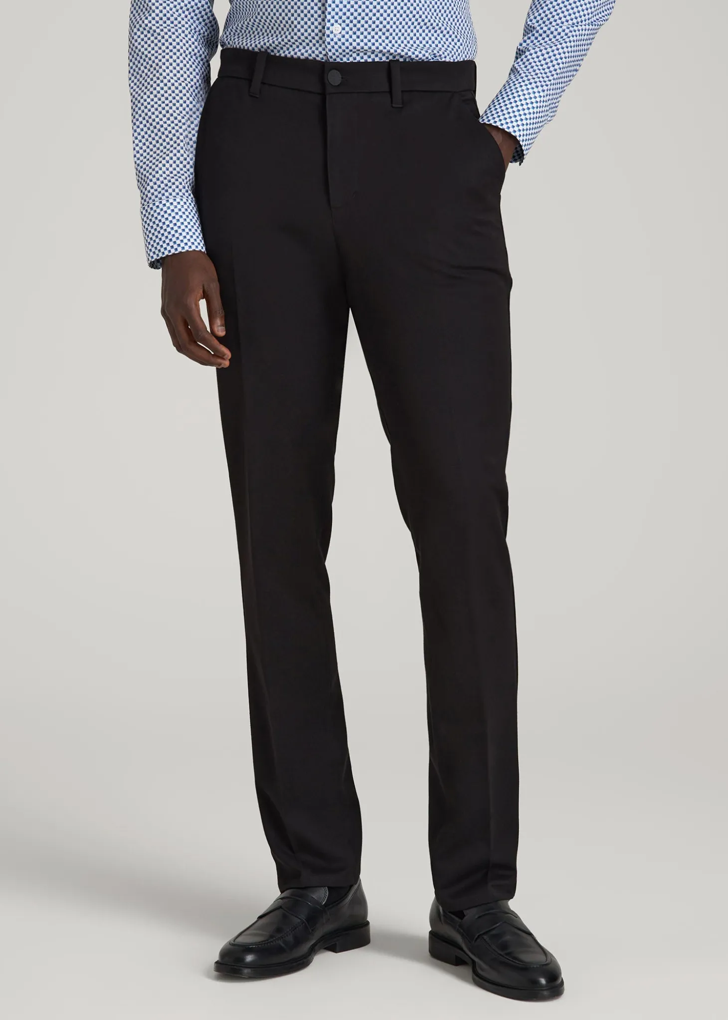TAPERED-FIT Stretch Dress Pants for Tall Men