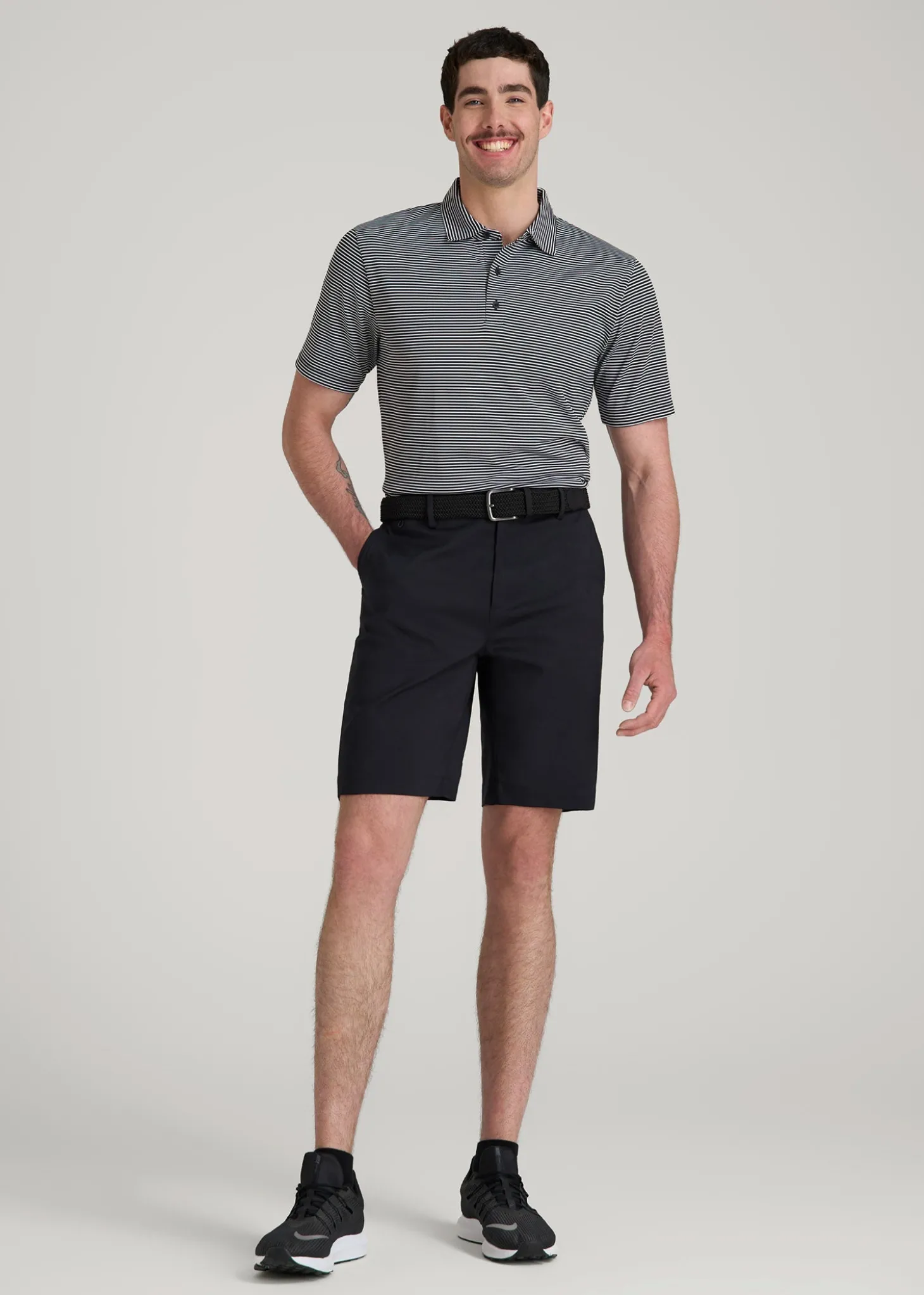 Tech Chino Shorts for Tall Men