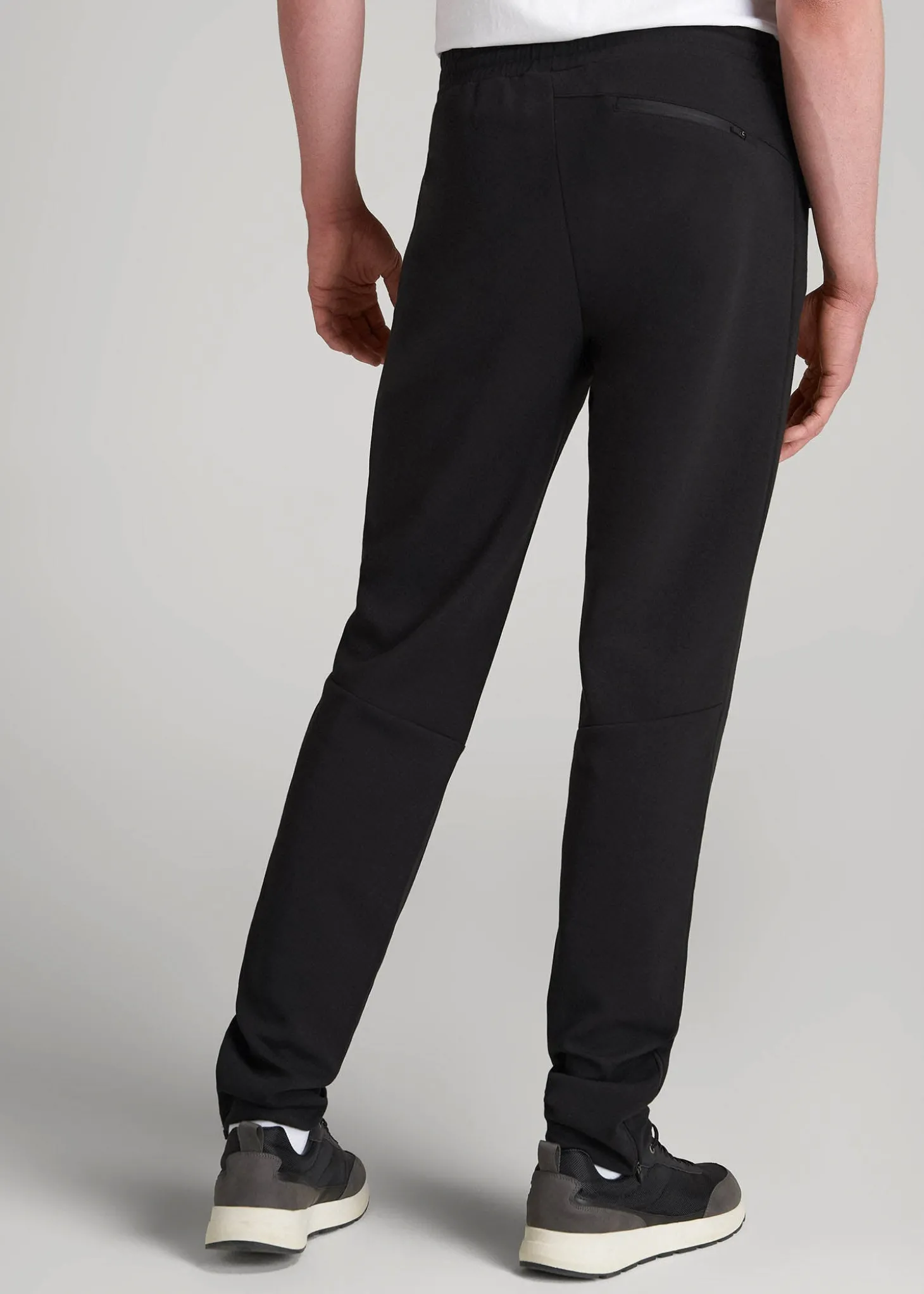 Tech-Knit Zip Joggers for Tall Men