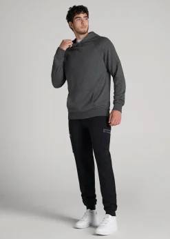 Tech Motion Fleece Cargo Joggers for Tall Men