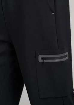 Tech Motion Fleece Cargo Joggers for Tall Men