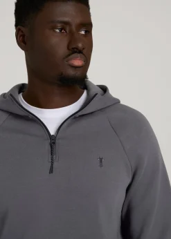Tech Motion Fleece Hooded Popover for Tall Men