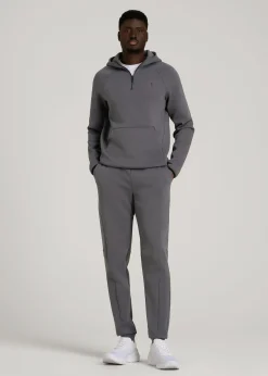 Tech Motion Fleece Hooded Popover for Tall Men