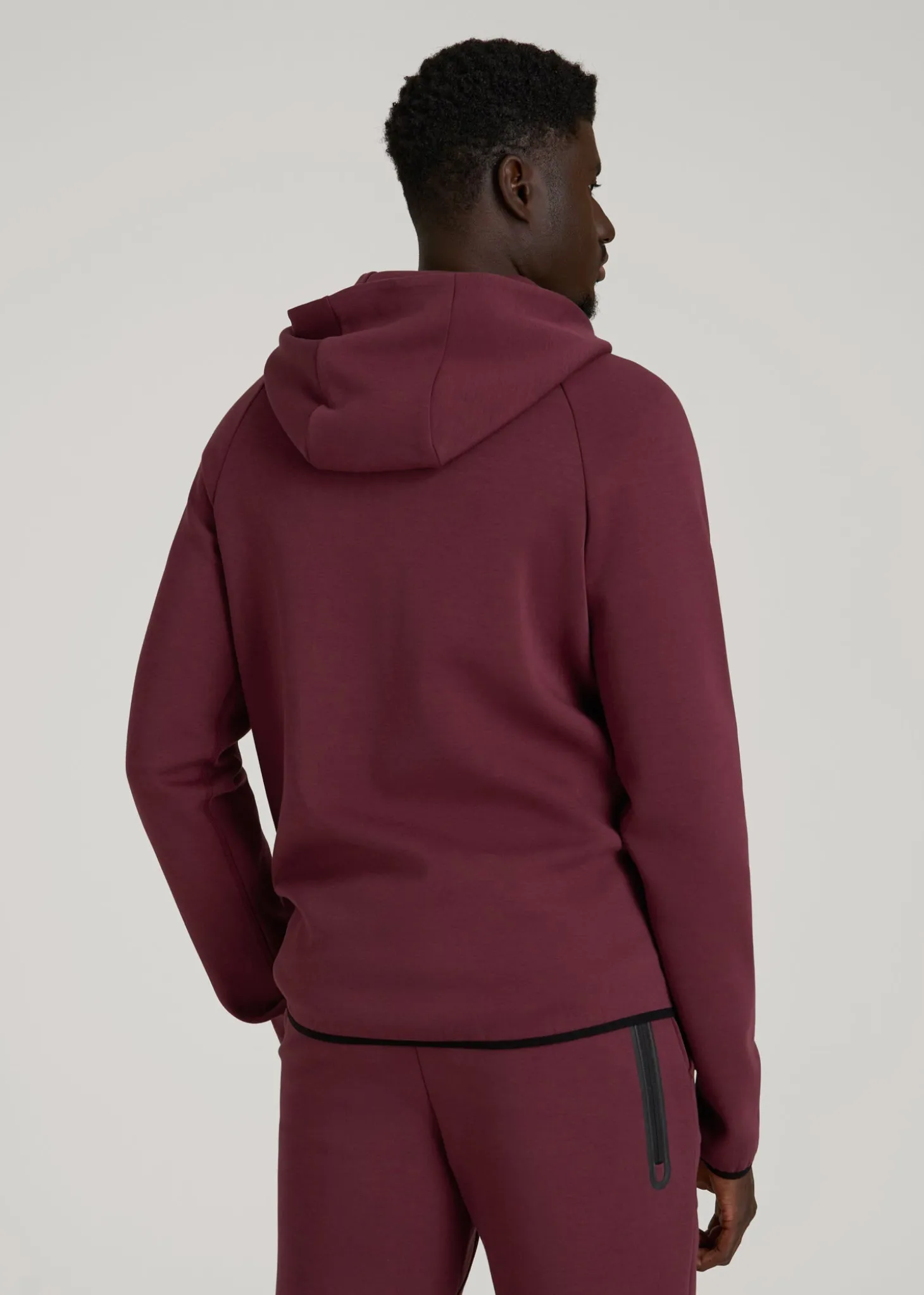 Tech Motion Fleece Hooded Popover for Tall Men