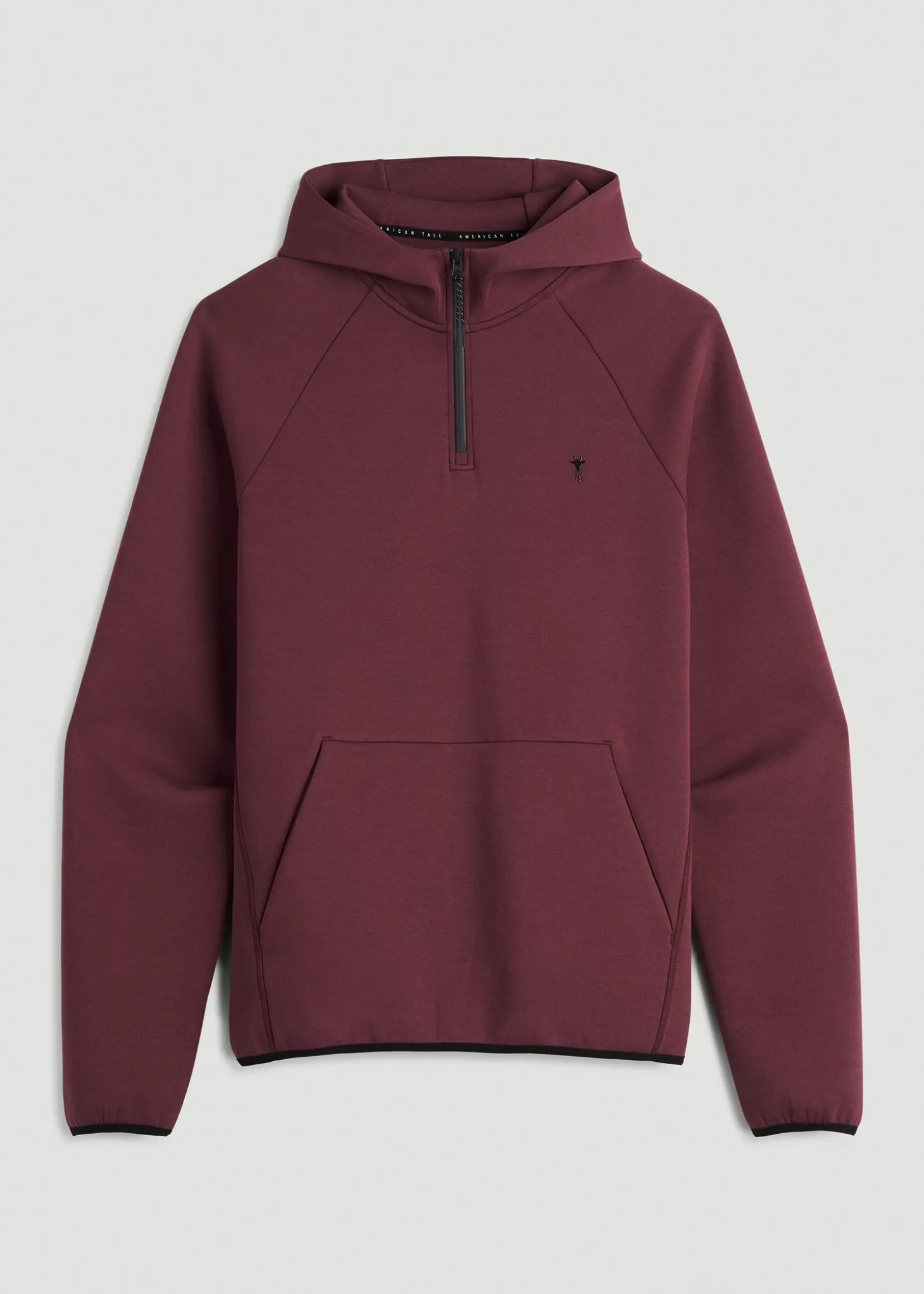 Tech Motion Fleece Hooded Popover for Tall Men