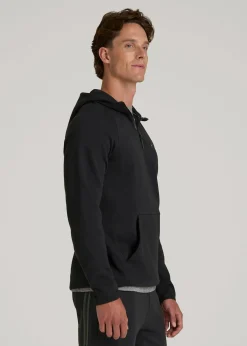 Tech Motion Fleece Hooded Popover for Tall Men