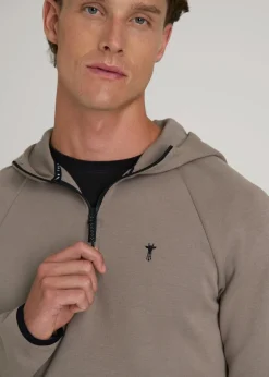 Tech Motion Fleece Hooded Popover for Tall Men