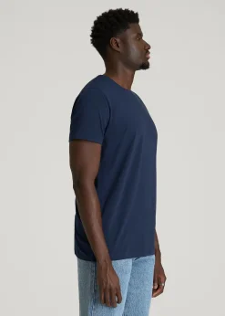The Essential Modern Fit Crewneck Tee for Tall Men