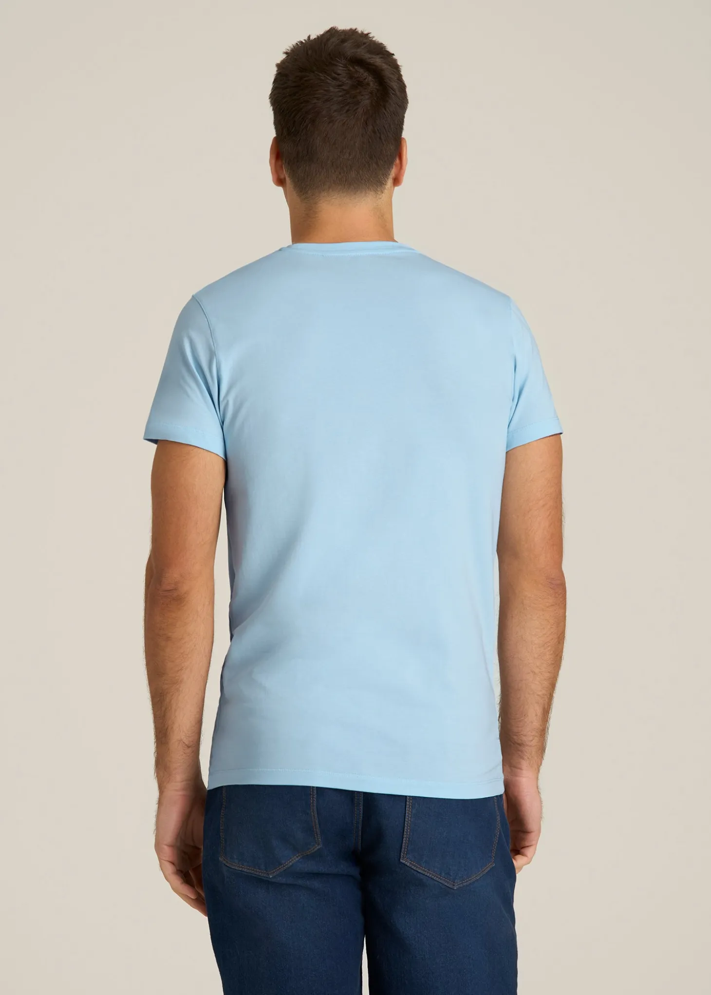 The Essential Modern Fit Crewneck Tee for Tall Men