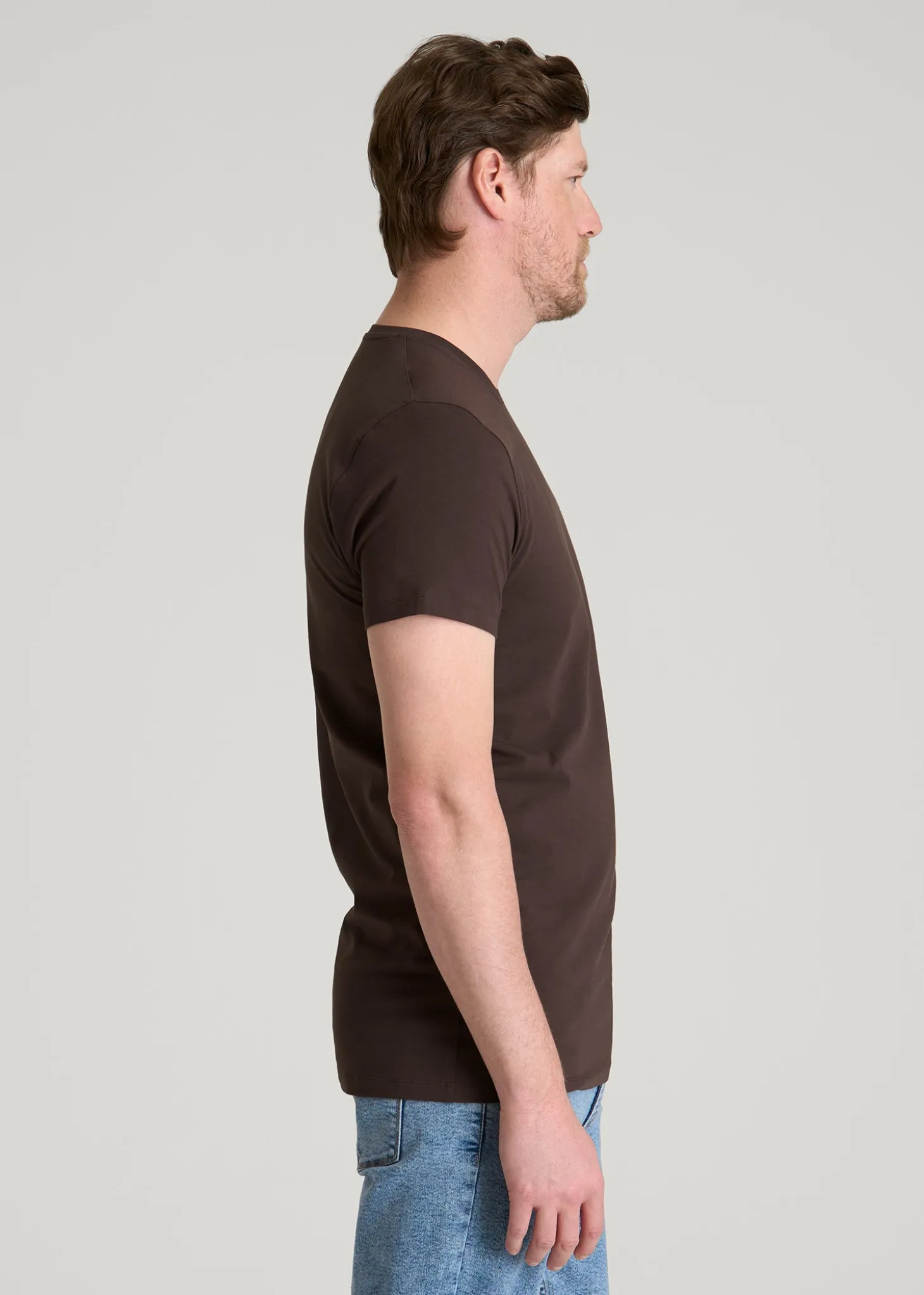 The Essential Modern Fit Crewneck Tee for Tall Men