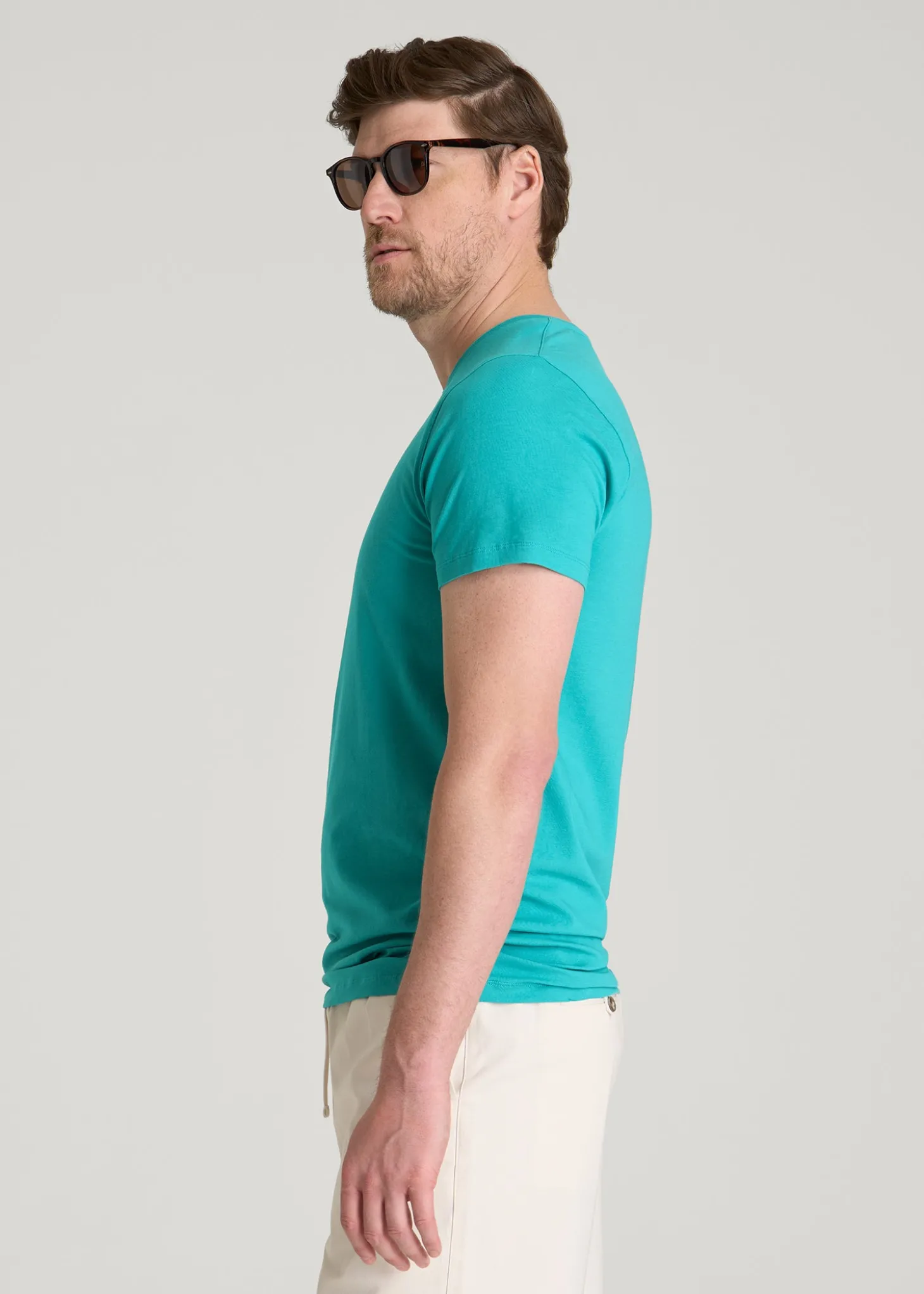 The Essential Modern Fit Crewneck Tee for Tall Men