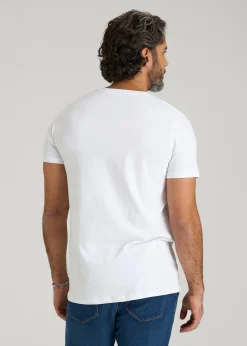 The Essential Modern Fit V-Neck Tee for Tall Men