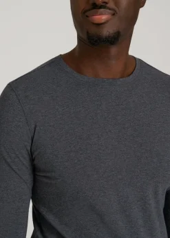 The Essential Slim Fit Long Sleeve Tee for Tall Men