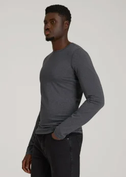 The Essential Slim Fit Long Sleeve Tee for Tall Men