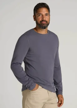 The Essential Slim Fit Long Sleeve Tee for Tall Men
