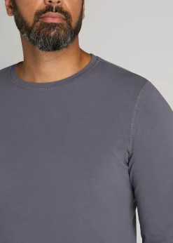 The Essential Slim Fit Long Sleeve Tee for Tall Men