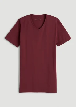 The Essential Slim Fit V-Neck Tee for Tall Men