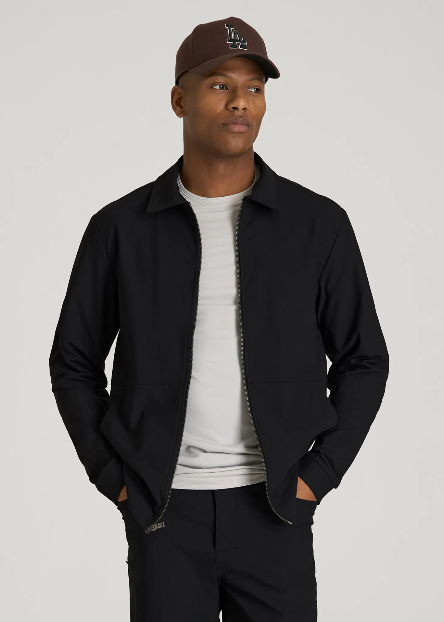 Traveler Bomber Jacket for Tall Men