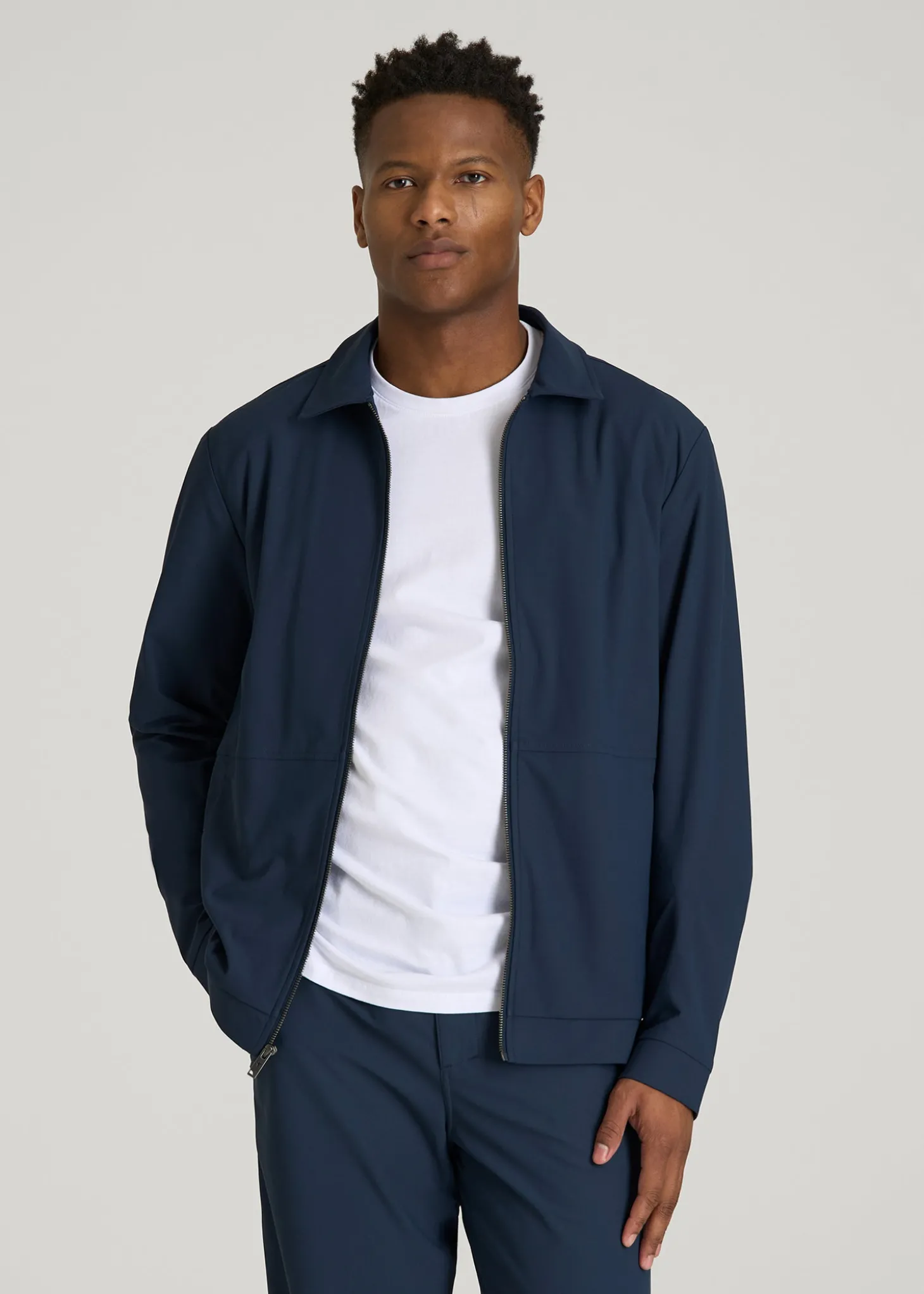 Traveler Bomber Jacket for Tall Men