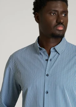Traveler Stretch Dress Shirt for Tall Men
