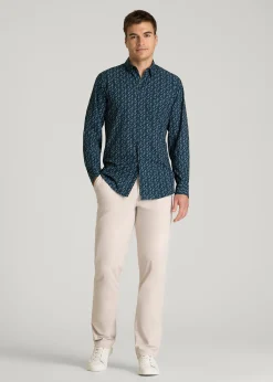 Traveler Stretch Dress Shirt for Tall Men