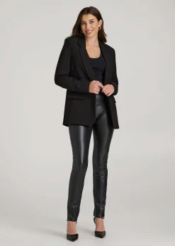 True Touch Leather Leggings for Tall Women