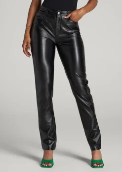 True Touch Leather SLIM Pants for Tall Women