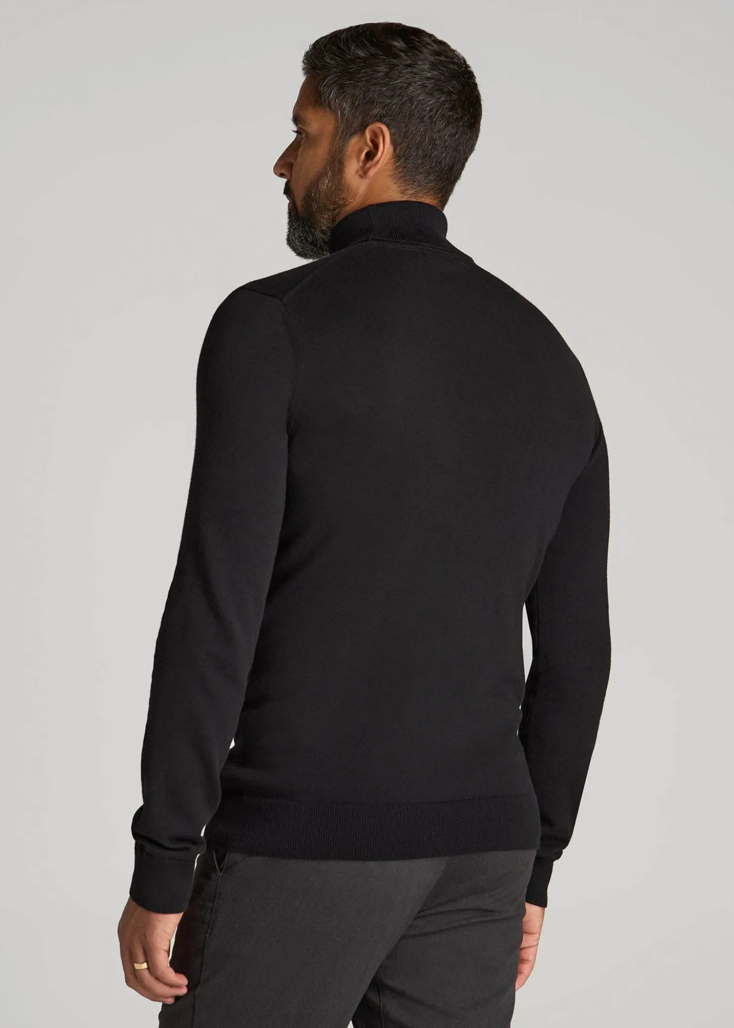 Turtleneck Sweater for Tall Men