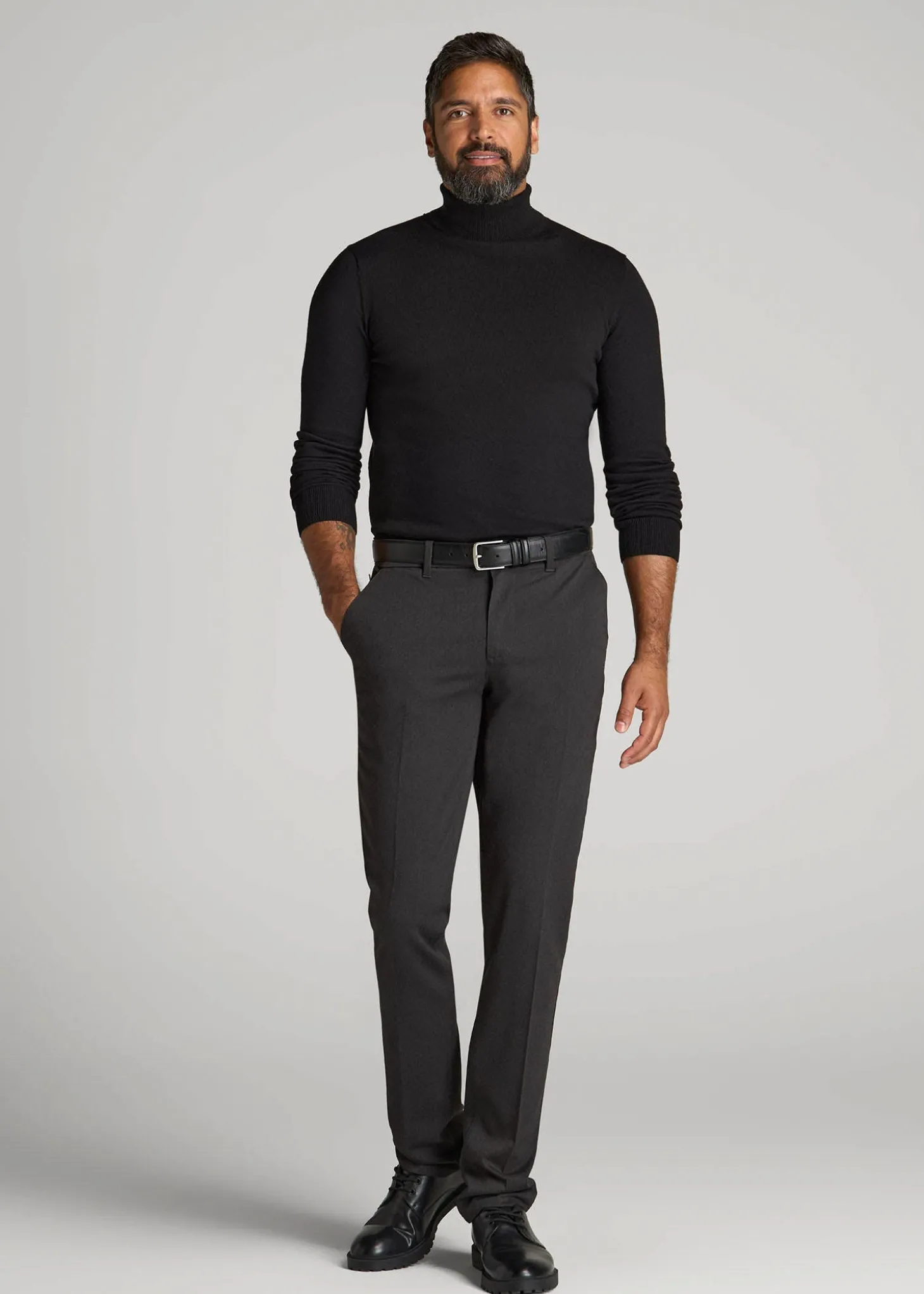 Turtleneck Sweater for Tall Men